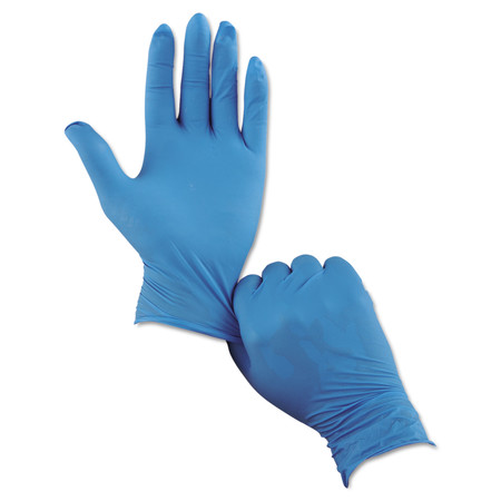 Ansell Disposable Gloves, 5.00 mil Palm, Nitrile, S, 100 PK, Blue 105081